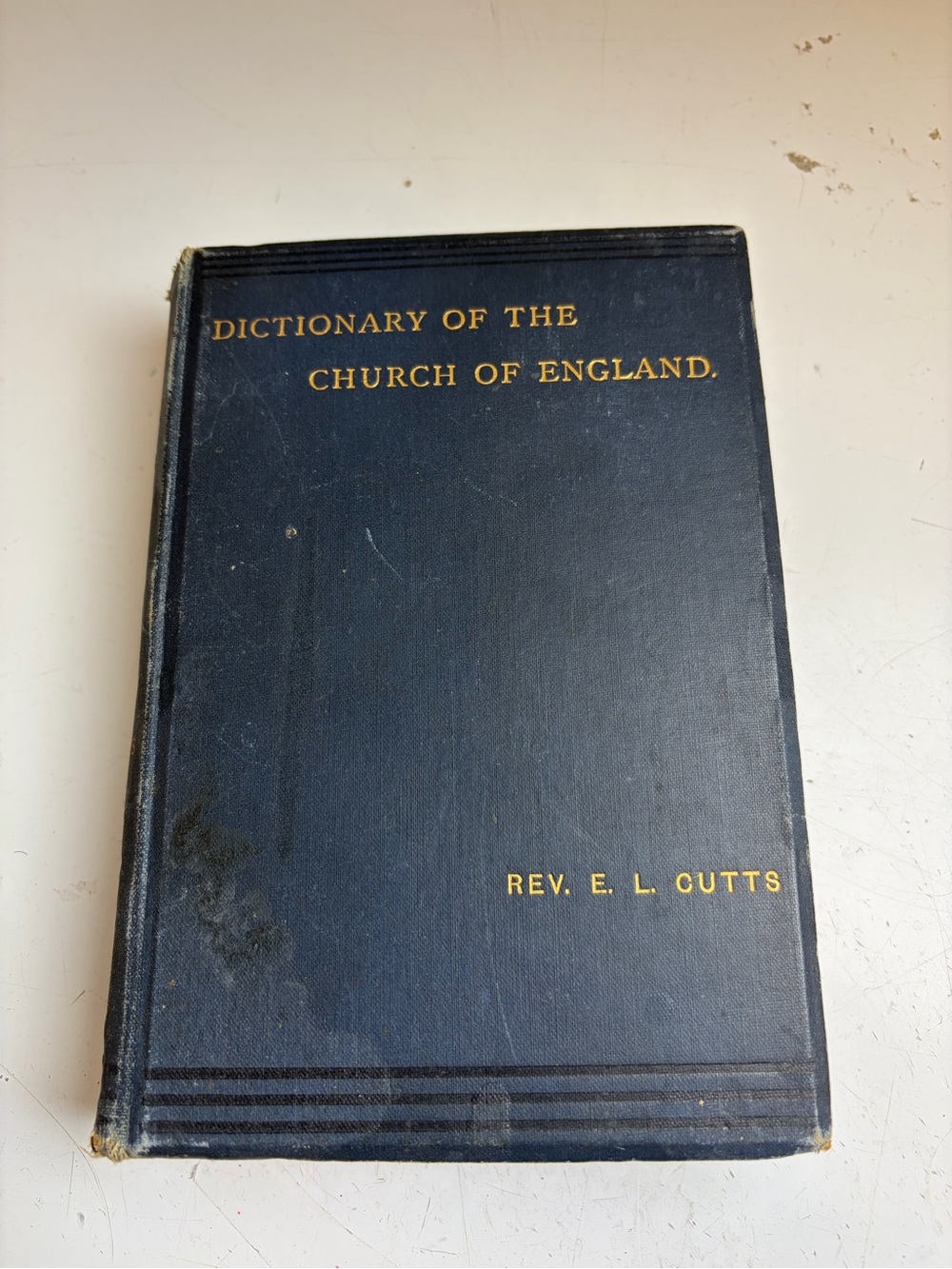 Dictionary of the Church of England - Navy Cloth Hardcover